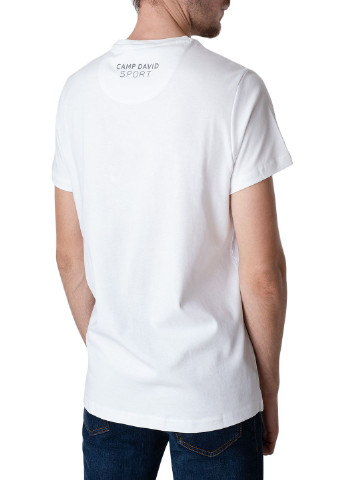 Біла футболка Camp David