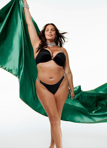 Чорний демісезонний комплект (бюстгайтер, трусики) Victoria's Secret