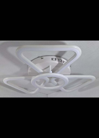 Світлодіодна потолочаня LED люстра 9984/3 + 1 Білий 10х56х56 см. Handmade (234537685)
