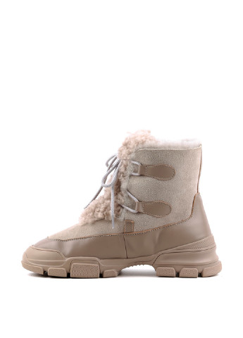 Зимние ботинки Le'BERDES на тракторной подошве, с мехом из натурального меха