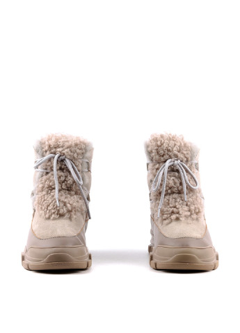 Зимние ботинки Le'BERDES на тракторной подошве, с мехом из натурального меха