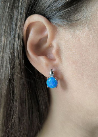 Серьги Silver Flame (369649126)