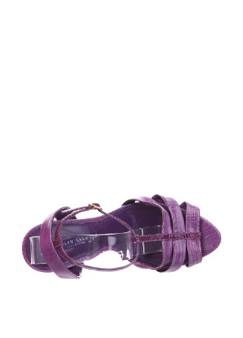 Фиолетовые босоножки Ralph Lauren с ремешком