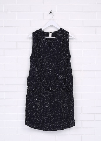 Темно-синя кежуал сукня для годуючих на запах H&M в горошок