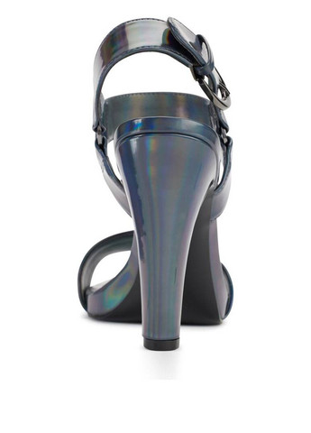 Темно-синие босоножки Karl Lagerfeld с ремешком