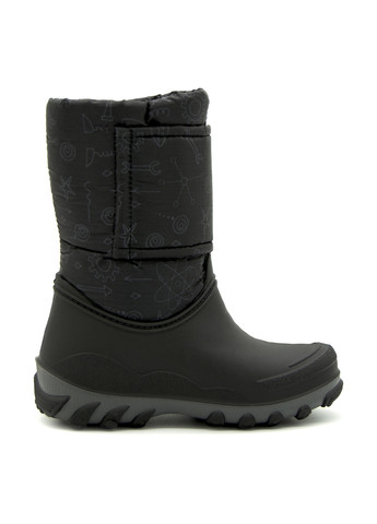 Черные дутики Litma на липучке