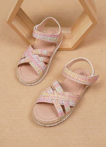 Цветные кэжуал сандалии SHEIN на липучке