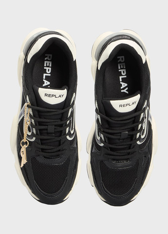 Кросівки Replay чорно-білі всесезони (344461857)