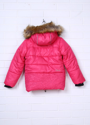 Рожево-лілова зимня куртка Gusti Boutique