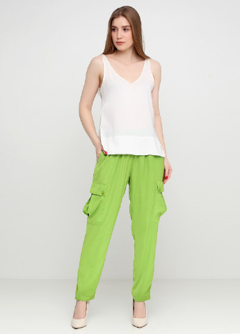 Салатовые кэжуал летние прямые брюки Ralph Lauren