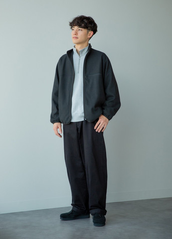 Темно-серая демисезонная куртка Uniqlo