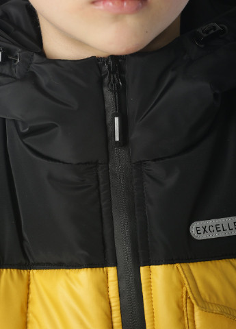 Горчичная демисезонная куртка Tiaren Кевин