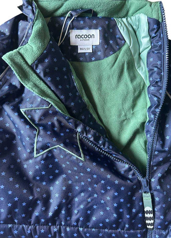 Синя зимня куртка Racoon