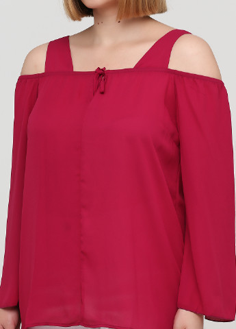 Малиновая демисезонная блуза Heine