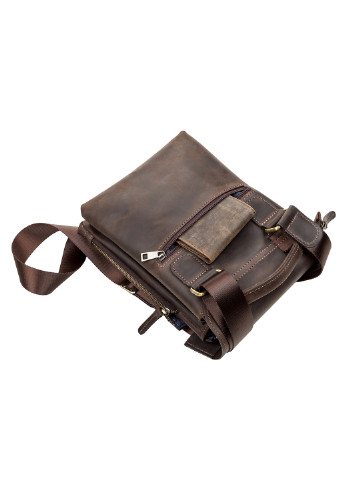 Чоловіча шкіряна сумка 22х26х2,5 см Shvigel (252132194)