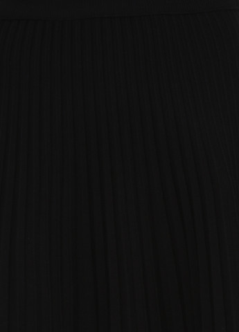 Черная кэжуал однотонная юбка Dorkini