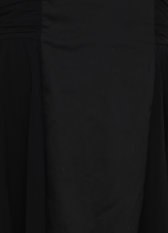 Чорна коктейльна сукня бебі долл, з відкритою спиною, з відкритими плечима Asos однотонна