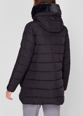 Черная черная куртка woman jacket long fix hood CMP
