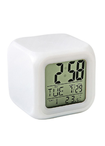 Годинник-будильник-нічник, 7,5 см TV-magazin (220744577)