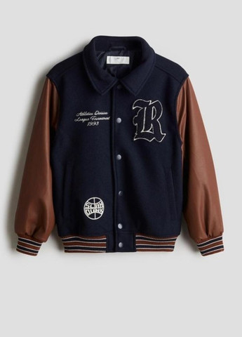 Бомбер H&M бейсбольний на кнопках (366116965)