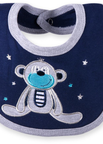 Голубой демисезонный костюм десткий для мальчиков подарочный 7 предметов (h9583.6-9) Luvena Fortuna