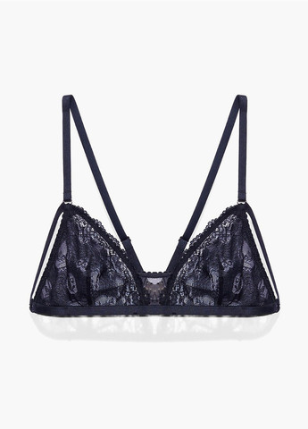 Чорний бралетт бюстгальтер Savage X Fenty без кісточок поліамід