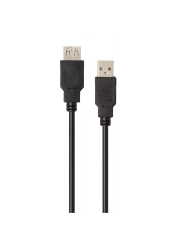 Дата кабель USB 2.0 AM / AF 1.8m (VCPUSBAMAF1.8BK) Vinga usb 2.0 am/af 1.8m (239381399)