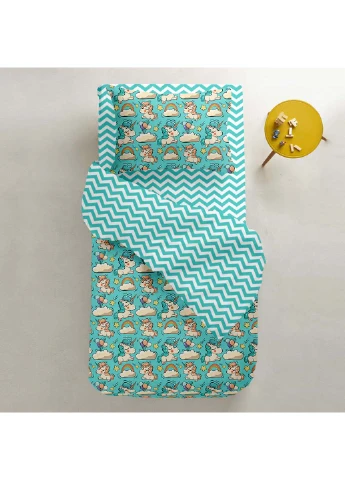 Подростковый пододеяльник MINT UNICORN ZIG Бязь 155х215 см Cosas (256463001)