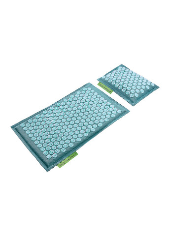 Комплект коврик акупунктурный с подушкой 4FIZJO бирюзовый