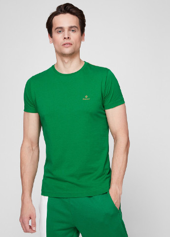 Зеленая футболка Gant