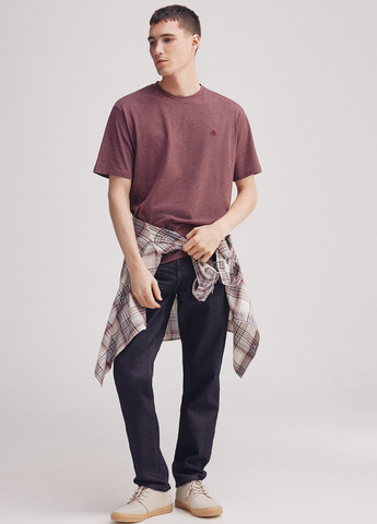 Бордовая футболка Springfield