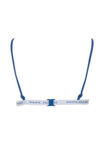 Синий летний купальник (лиф, трусы) бикини, раздельный Pepe Jeans London