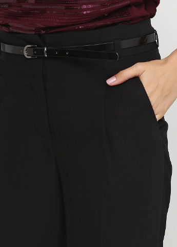 Черные кэжуал демисезонные классические брюки Jacqueline Riu