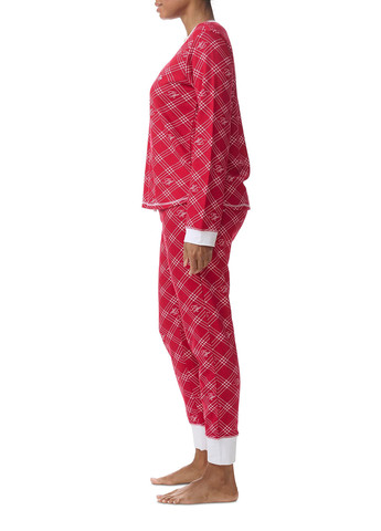 Красная всесезон пижама (лонгслив, брюки) лонгслив + брюки Tommy Hilfiger