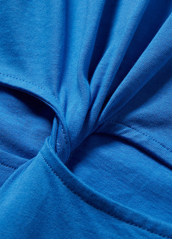 Темно-блакитна кежуал сукня сукня-футболка C&A однотонна