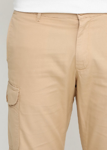 Бежевые кэжуал демисезонные прямые брюки Mexx
