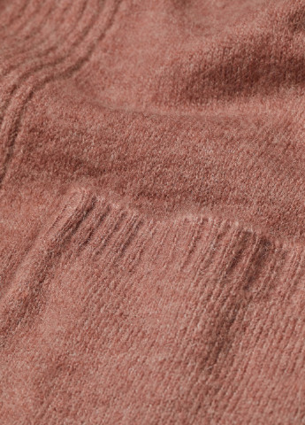 Темно-розовый зимний кардиган H&M