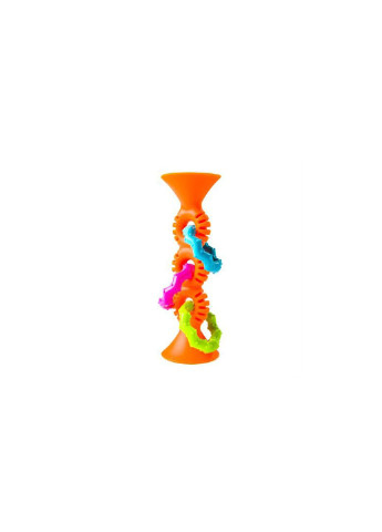 Погремушка прорезыватель на присосках pipSquigz Loops оранжевый Fat Brain Toys (252245400)