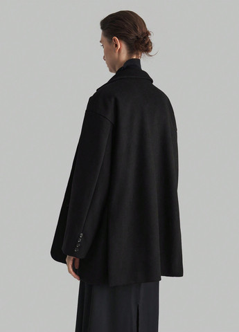 Чорне зимнє Пальто SHEIN