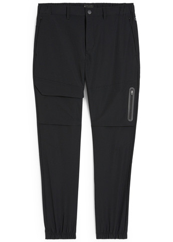 Черные спортивные, кэжуал демисезонные зауженные брюки C&A