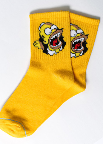 Шкарпетки Сімпсони. Гомер Crazy Llama`s высокие (211434688)