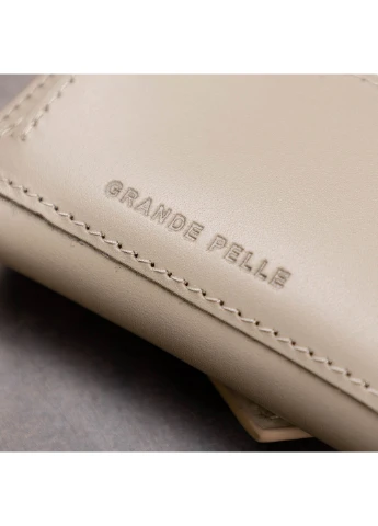 Жіноче шкіряне портмоне 10х10х1,5 см Grande Pelle (252130057)