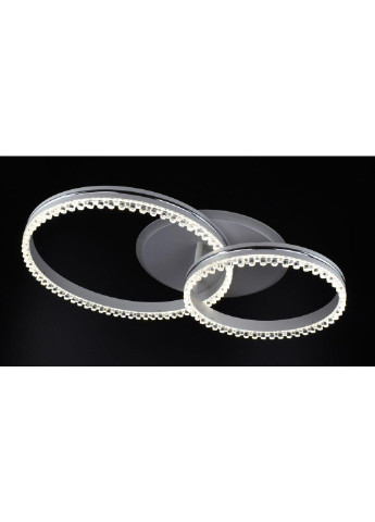 Люстра потолочная LED с пультом A55061/2B-RGB-wh+ch Белый 12х40х61 см. Sunnysky (253122300)