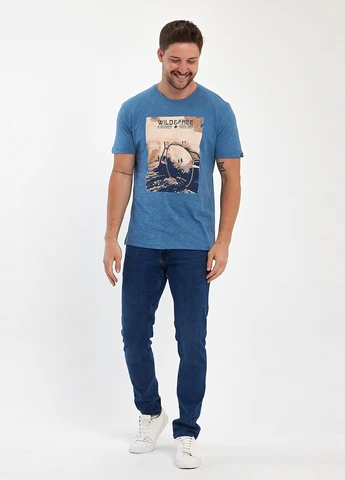 Синя футболка Trend Collection