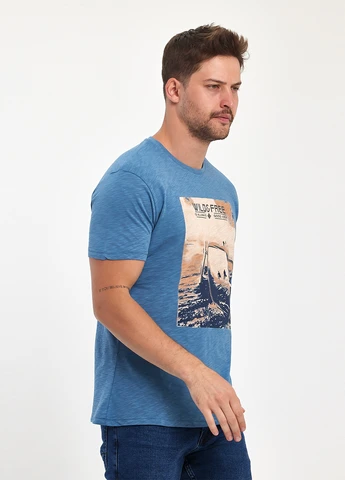 Синя футболка Trend Collection