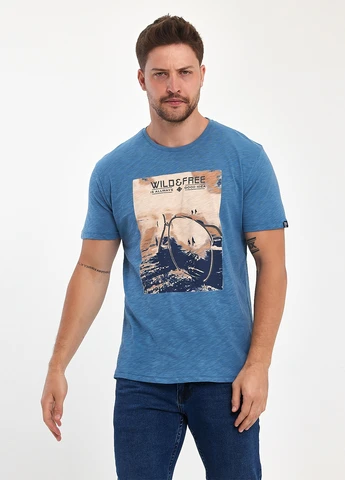 Синя футболка Trend Collection