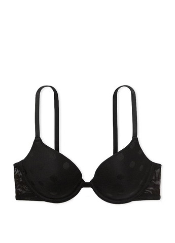 Черный демисезонный комплект (бюстгальтер, трусики) Victoria's Secret