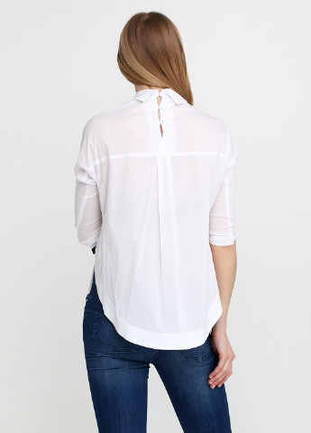 Белая летняя блуза Stefanie L