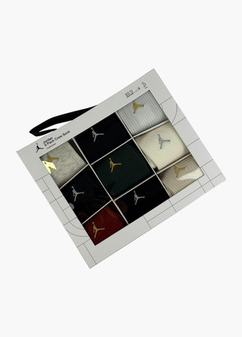 Комбинированные носки bj0810-x58 Jordan однотонные (369766444)