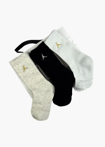 Комбинированные носки bj0810-x58 Jordan однотонные (369766444)